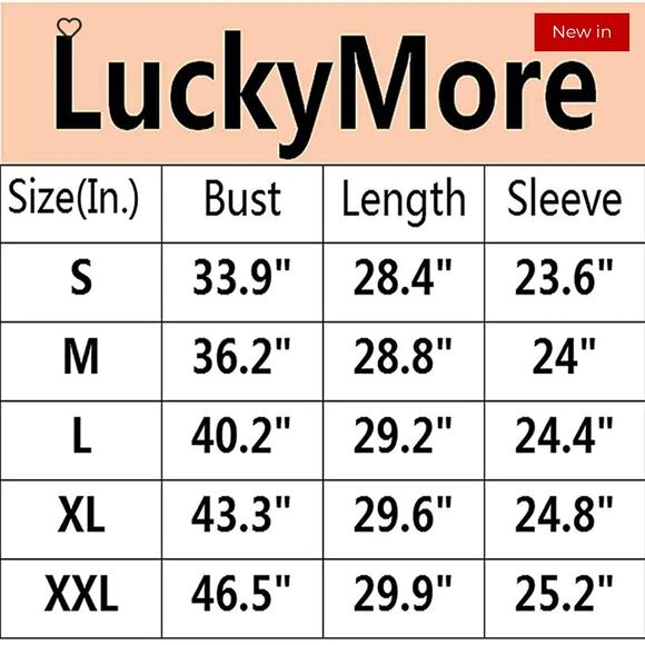 LuckyMore Tunic Top Large Rust Jersey Tab Sleeve Zip Neck Career Casual NEW - Picture 2 of 12